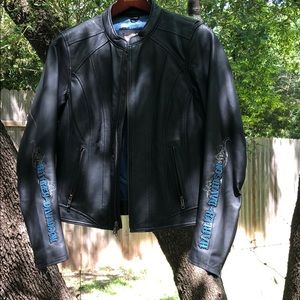 Genuine Harley Davidson leather motorcycle jacket